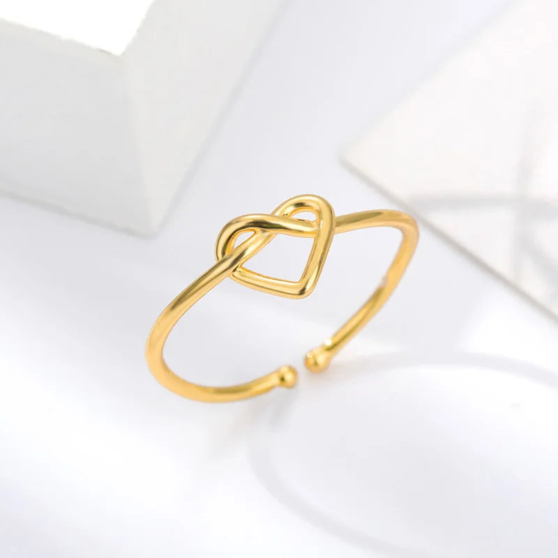 Heart Stainless Steel Ring
