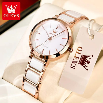 OLEVS - Women’s Luxury Rose Gold Quartz Watch