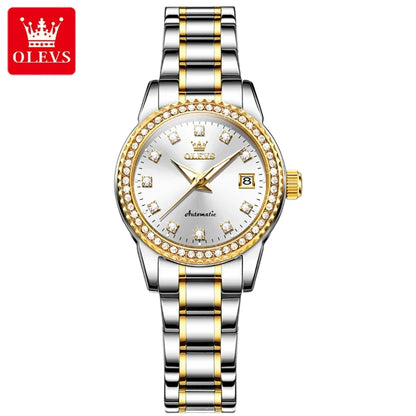 Olevs 7003 - Women’s Automatic Stainless Steel Watch