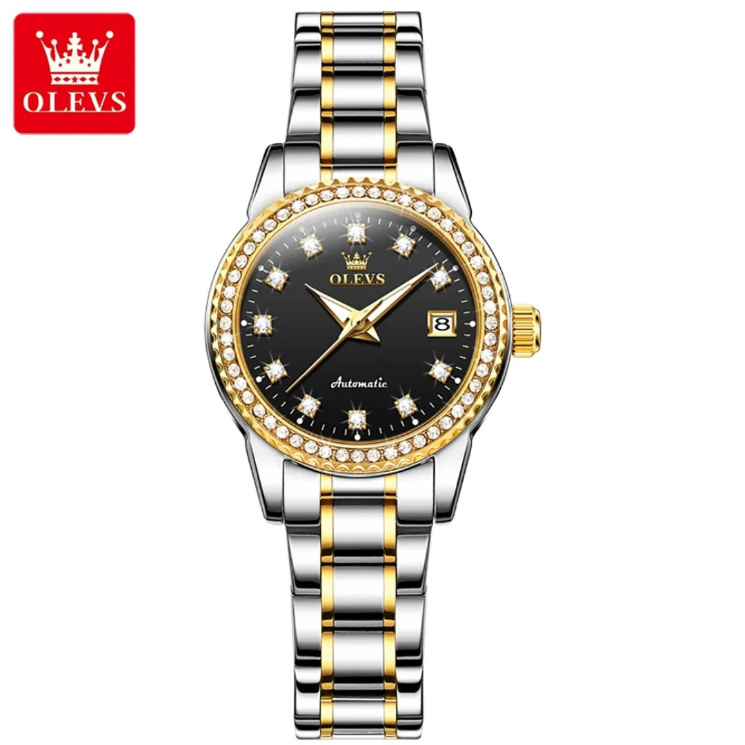 Olevs 7003 - Women’s Automatic Stainless Steel Watch